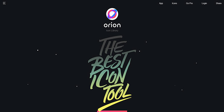 トップページ｜orionicon